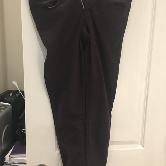 Dark purple jeggins AE size 10 - Picture 1 of 3